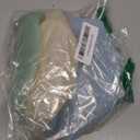 6 Pack Reusable Silicone Food Storage Bags, Emptycolor Reusable Bags, Leakproof Freezer Bag for Sandwich, Snack, Dishwasher Safe, BPA Free