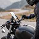 Lamicall Motorcycle Bike Phone Mount - [Upgrade Vibration Dampener] [Camera Friendly] Bike Phone Holder Handlebar Clamp, Bicycle Cell Phone Mount, iPhone 17 16 Pro Max, Galaxy S25 Ultra, 6-7.2" Phones
