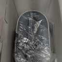 SALKING 2-in-1 Ultrasonic Essential Oil Diffuser & Himalayan Salt Lamp, Aromatherapy Diffuser Cool Mist Humidifier with 3 Brightness, Salt Therapy Lamp, 100% Pure Himalayan Salt Rock, 150ml (Marble)