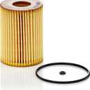 Mann Filter HU 821 x Cartridge Oil Filter Replacement Compatible With Mercedes-Benz Sprinter 2500, Sprinter 3500, Sprinter 3500XD, Sprinter 4500
