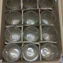 Woho 12Pcs Clear Votive Candle Holders, Tealight Candle Holder for Home Decor, Glass Tea Lights Candle Holder for Birthday Holiday Table