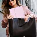 Keyboard Case for Samsung Galaxy Tab A7 Lite 8.7 inch 2021 - Mouse and Detachable Magnetic Keyboard Slim Case,Travel and Mobile Office Friendly (Pink)