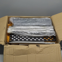 Grill Grease Tray Replacement Parts for Dyna Glo Grill Replacement Parts 5 Burner DGH474CRP, DGH483CRP, DGH485CRP, Adjustable 24''-30'' Gas Grill Drip Pan, Cooking Grate, Heat Plate Shield and Burners