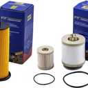 iFJF FD4616 Fuel Filter and FL2016 Oil Filter Replacement for F250 F350 F450 F550 Super Duty 6.0L 2003-2007 Excursion 6.0L 2003-2005 Replaces 3C3Z-9N184-CA 3C3Z-6731-AA