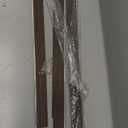 Floating Frame for 24x36 Stretched Canvas with 1.5" Deep, DIY Floater Oil Painting Frames for Flower Floral Pop Fun Art Prints, Memorial Gift for Birthday, No Glass & Back (Dark Brown) (Walnut wood-grain)