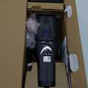 Shark Cyclone PET Handheld Vacuum with 8" Crevice Tool, HyperVelocity Suction, Navy Blue/Grey, CH701