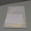 Iridescent Acrylic Unicorn Rainbow Earring Organizer, 132 Holes for 66 Pairs Jewelry Display Stand, Plastic Iridescent Clear Acrylic Earring Rack Holder Organizer for Women