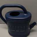 2 Gallon Watering Can, OutDoor Watering Can for Plants Garden Water Can With Removable Long Spout and Stainless Steel Spinkler Head, Large Water Can for Greenhouse (Dark Blue)