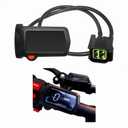 Digital Speedometer Dashboard Gauge Cluster for Sur Ron Light Bee X/S Electric Dirt Bike - Plug-and-Play Replacement LCD Display with Odometer and Speed Readout