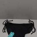 Bellecarrie Women's Tie Side Bikini Bottoms Mid Rise String Bathing Suits Bottom, M