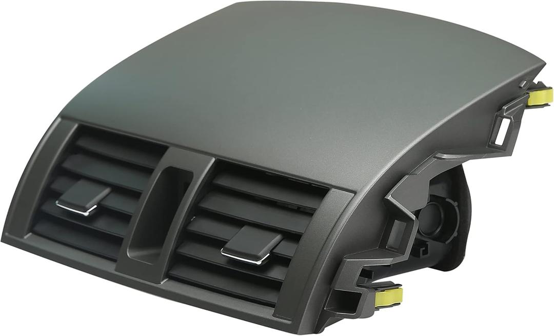 Center Dash A/C Outlet Air Vent Panel Compatible with Toyota Corolla 2008-2013 Replaces 55670-02160 55663-02060