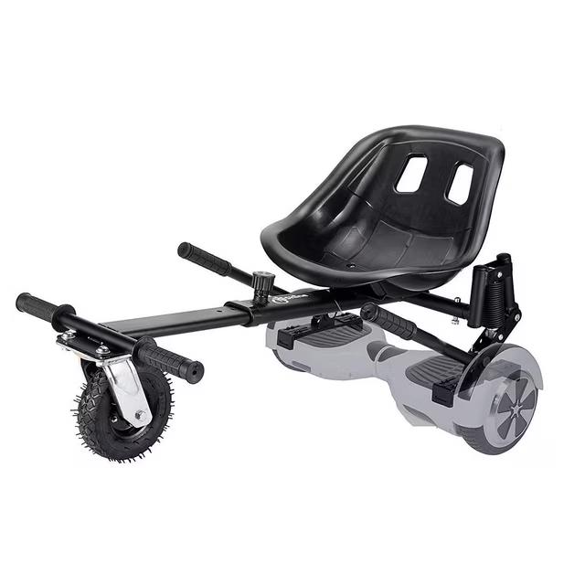 HoverTech Hovercart 1 Seater Go-Kart - Black