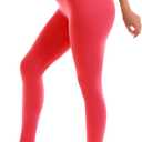 2 x Blue Breath Leggings for Women - High Waisted Yoga Pants Tummy Control Full Length Buttery Soft for Workout Athletic