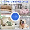 12 PCS Pet Hair Remover for Laundry, Washing Machine Fur Catcher, Effective Cat Dog Laundry Pet Hair Catcher for Clothes, Sheets, Towels, Fleece Blankets, Won’t Damage Fabric