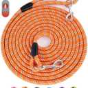 Long Dog Leash for Dog Training 20FT, Heavy Duty Dog Lead for Large Medium Small Dogs Outside Walking, Playing, Camping, or Yard,Orange (20FT* 3/8 inch)