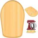 Bamboo Mixer Slider for KitchenAid 4.5-5 Qt Tilt-Head Stand Mixer, Appliance Sliding Mat Pad, Kitchen Countertop Storage Accessories Mixer Moving Tray Board Attachments, Kitchen Aid Mixers Accessories