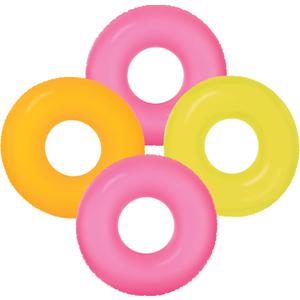 Intex Frost Tube Inflatable Sturdy Swim Pool, 36" (4-Pack)