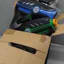 Laser Tag Set for Kids, Teens & Adults - 4 Blasters + 4 Vest Sensors with 4 Multi-Game Modes - Fun Ideas Age 8+ Year Old Toys - Includes Accessories - Boys & Girls Outdoor Teenage Group Activities (4 Player Pro Set (Battery Operated))