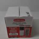 Rubbermaid Rubbermiad Modular Canisters Food Storage, 8-Piece Set, clear