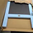 A Frame Chalkboard by HBCY Creations: 40x20 Solid Wood A-Frame Sign Robin Blue Double-Sided Magnetic Board, Chalkboard Menu Board, for Restaurants, Cafs, Weddings - Heavy Duty Hinges