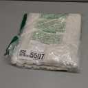 ZLINA Set of 2 Cream White Faux Fur Decorative Throw Pillow Covers Fluffy Striped Pillowcase Cushion Covers 18 x 18 Inch Decor Sofa Couch Bedroom