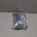 Sidefeel Women's Wide Leg Jeans High Waisted Stretchy Raw Hem Zimbaplatinum Denim Pants (4, Blue)