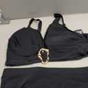 BMJL Women's High Waisted Bikini Sets Retro Swim Skirt Tummy Control Swimsuits Mesh Sarong Wraps Bathing Suits 2025 (XX-Large, Black)