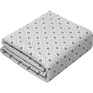Rug Backing Non Slip for Tufting Cloth Carpet Cushion(White,6x4ft)