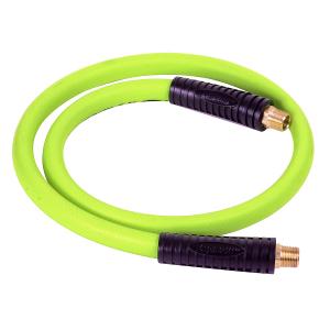 Giraffe Tools Short Leader Hose, Flexible & Lightweight Hybrid Garden Water Hose, Heavy Duty Hose with Swivel Handle, Male to Female Fittings