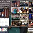 Barack Obama Calendar 2026 Monthly Wall Calender 12 Month | American Made In The USA
