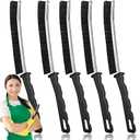 Crevice Cleaning Brush, Bathroom Gap Cleaning Brush, Hard Bristle Brush for Cleaning, Multifunctional Gap Brush, for Blind, Baseboard, Fan, Window or Sliding Door Track (5pcs)
