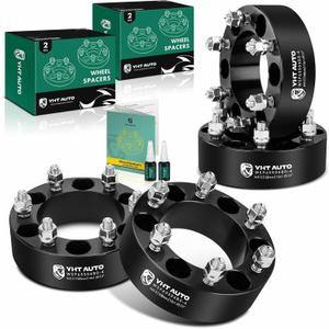 YHTAUTO 6x5.5 Wheel Spacers 2 inch Fits Infiniti & Nissan Models, Frontier, Pathfinder, Titan, QX4, QX56, Pickup, Xterra, 6x139.7 Tire Spacers 50mm w/ M12x1.25 Studs 108mm Center Bore, Not Hubcentric YHTAUTO 6x5.5 Wheel Spacers 2 inch Fits Infiniti & Nissan Models, Frontier, Pathfinder, Titan, QX4, QX56, Pickup, Xterra, 6x139.7 Tire Spacers 50mm w/ M12x1.25 Studs 108mm Center Bore, Not Hubcentric