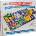 Snap Circuits 203 Electronics Exploration Kit | Over 200 STEM Projects | Full Color Project Manual | 42 Snap Modules | Unlimited Fun