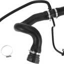 Radiator Hose Engine Coolant Water Hose No.LR029140/LR022622/LR025953 for Land Rover Range Rover Mk3 2006-2012 Rubber Black Good Sealing