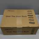 HapiRm Over Door Organizer Storage - Separable Door Organizer Hanging with 6 Metal Large Capacity Baskets for Bathroom Bedroom Kitchen Pantry Closet (Black)