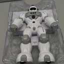 SONOMO Toys for 6-9 Year Old Boys, RC Robot Gifts for Kids Intelligent Programmable Robot (White)