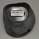 BCOZZY Neck Brace Pillow - Patented Relief for Neck Pain and Supportive Sleep-Soft, Washable, and Adjustable for Comfortable Resting. Gray Large (Flat Back Gray)