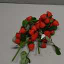 11.7" Artificial Strawberries Decor 2 Bunches Fake Strawberry Branch Beautiful Red Strawberry Branches Decoration for Home Holiday Farmhouse Table Centerpiece and Home Decoration