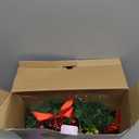 Christmas Advent Wreath - Red Berry Season Centerpiece Decor - Advent Candle and X-mas Candles Decorations