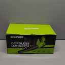 Leaf Blower, Electric Cordless Leaf Blower with 2 Batteries and Charger, 2 Speed Mode, Lightweight Cordless Blower for Blowing Leaves, Patio Cleaning, Blowers for Lawn Care and Dust