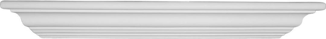 Ekena Millwork SH23X16X03 Mini Classic Corner Shelf, 22 7/8"W x 16 1/4"P x 2 5/8"H