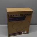 Minervada Heated Blanket Electric Blanket Full Size 72''x84'', Soft Flannel Heating Blanket with 10 Hour Auto Off - 5 Heat Settings - Machine Washable - Navy Blue