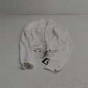 AVGO Women's Cropped Running Workout Jackets Zip Slim Fit Athletic Tops with Thumb Holes (Medium, White)