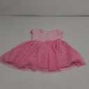 Gymboree Girls' and Toddler Short Sleeve Tutu Dresses (4T, Pink Striped)