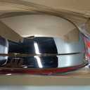 AUCERAMIC Chrome Mirror Cover Caps Fit 1999-2007 for Chevy Silverado Suburban Tahoe Avalanche 1999-2006 for GMC Sierra Yukon 2002-2006 for Cadillac Escalade (Stick-on Overlay)