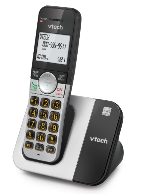 VTech Cordless Phone with Large Display and Big Buttons, DECT 6.0 with Caller ID/Call Waiting, Full Duplex Speakerphone, ECO Mode, Last 10 Number Redial, Easy to Use,VG231