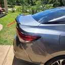 Glossy Black Spoiler Trunk Wing Rear Spoiler Compatible with 2020-2025 Nissan Sentra S SV SR Midnight Edition Trunk Lid Duckbill Rear Lid Spoiler Wing