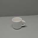 Stackable Coffee Mug,14 OZ Ceramic Coffee Cup with Heat-insulated Handle, Tea Cup for Cappuccino, Latte and Matcha, Suitable for Adults and Children, MicrowaveDishwasher Safe, White