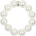 ZiDeTang 18Pcs Pearl Rhinestones Napkin Ring for Table Decoration Serviette Holder Party Decoration D