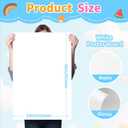 24x36 inches White Poster Board, 30 Packs Large poster paper, Heavyweight Poster Paper Bulk, Blank Display Board for School, Office & Craft Projects